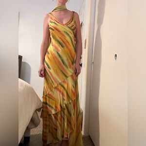 sue wong nocturne beaded silk dress